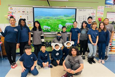 Community Of Peace Academy Middle School Students