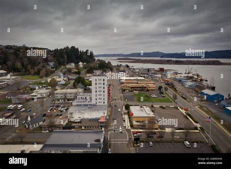 Coos Bay Aerial Hi Res Stock Photography And Images Alamy