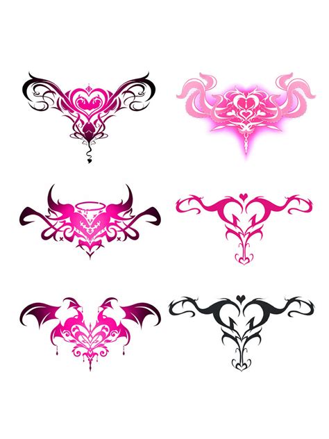 Costume Inspire Succubus Womb Temporary Tattoos Costume Inspire Succubus Womb Temporary Tattoos
