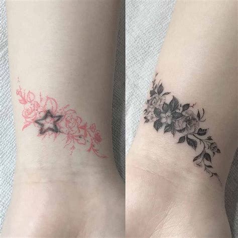 Creative Wrist Cover Up Tattoos