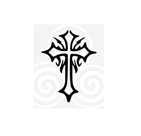 Cross Tribal Clipart Sizeable Vector Pdf Svg Eps Dxf Png Jpg Tattoo Cricut Decal Vinyl Etc Download