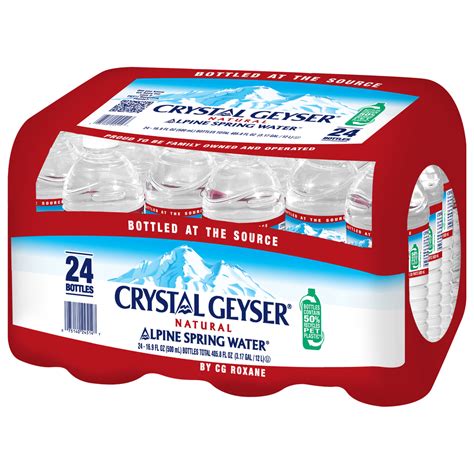 Crystal Geyser Crystal Geyser Natural Alpine Spring Water 6 Count Shop Stater Bros Markets