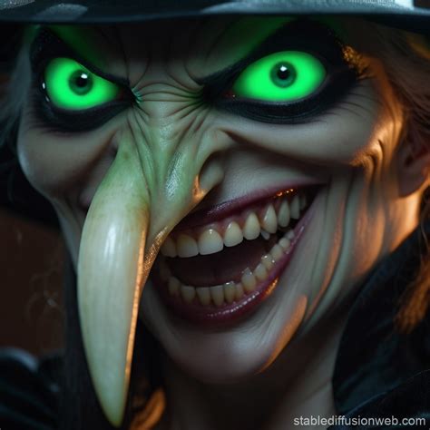 Dark Wicked Witch Stable Diffusion Online
