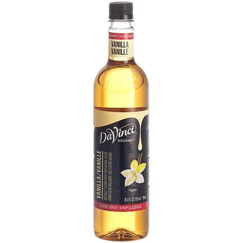 Davinci Gourmet Classic Vanilla Syrup 25Oz 750 Ml