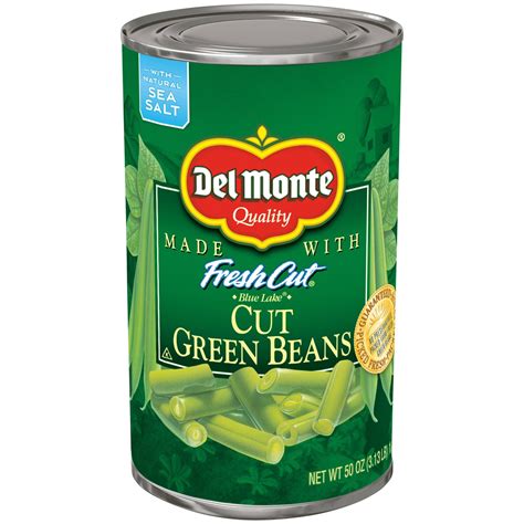 Del Monte Fresh Cut Green Beans 50Oz Del Monte Fresh Cut Green Beans 50Oz