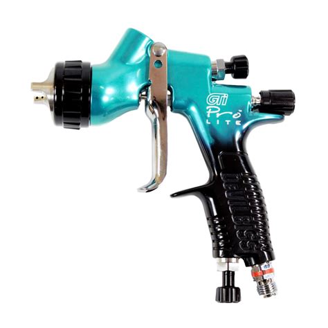 Devilbiss Gti Pro Lite Gravity Spray Gun Blue 1 3Mm Fluid Tip With Te10 Devilbiss Gti Pro Lite Gravity Spray Gun Blue 1 3Mm Fluid Tip With Te10