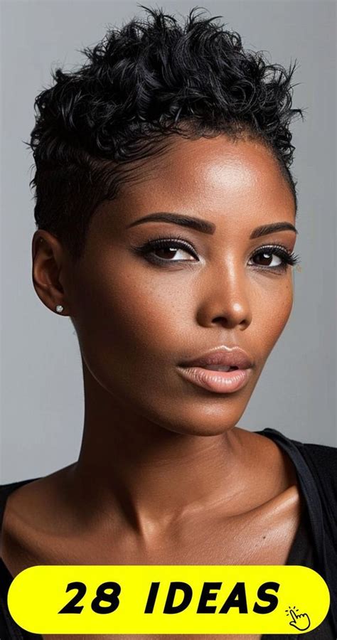 Discover 28 Trendy Short Haircuts For Black Women These Fashionable