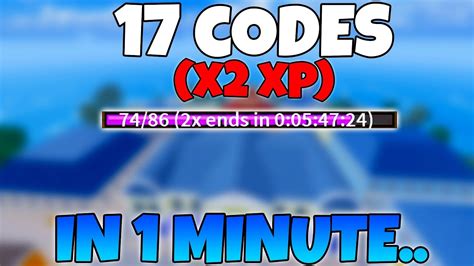 Double Xp Codes