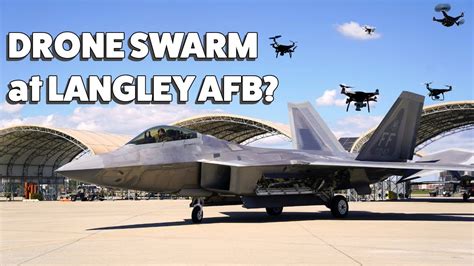 Drones Swarm Langley Afb