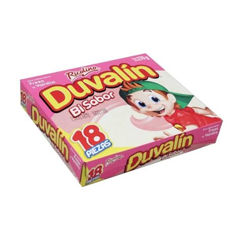 Duvalin Bi Sabor Fresa Y Vainilla De Ricolino 18 Pzas Dulceria Tobi Duvalin Bi Sabor Fresa Y Vainilla De Ricolino 18 Pzas Dulceria Tobi