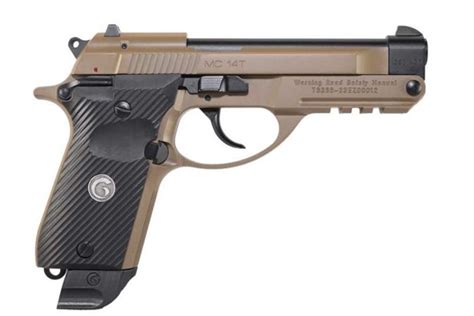 Eaa Girsan Mc14t Semi Auto Pistol 380Acp 4 5 Tip Up Barrel Gray