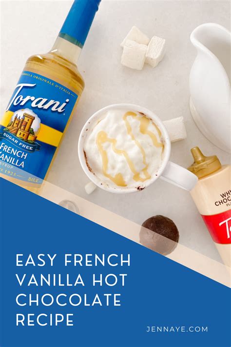 Easy French Vanilla Hot Chocolate