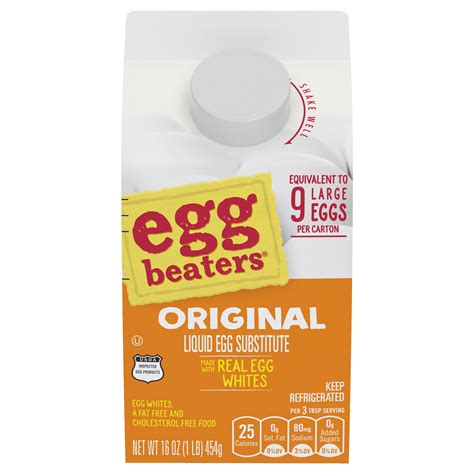 Egg Beaters Egg Product Original Calories Nutrition Analysis More Fooducate Egg Beaters Egg Product Original Calories Nutrition Analysis More Fooducate