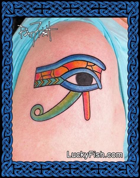 Egyptian Eye Of Horus Tattoo Designs