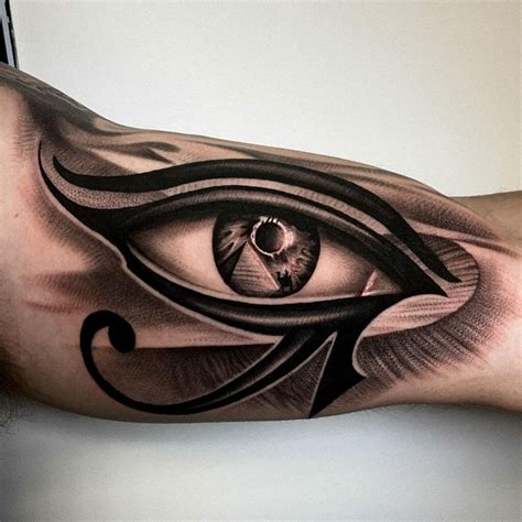 Egyptian Eye Of Ra Tattoo