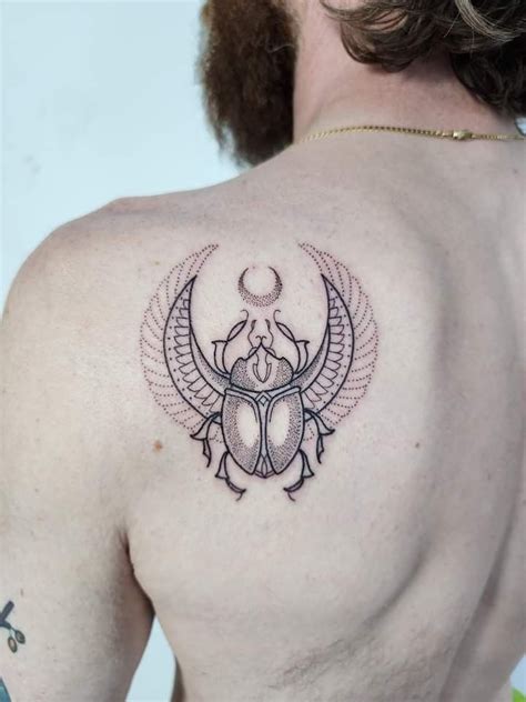 Egyptian Scarab Tattoo Original Design Idee Per Tatuaggi Tatuaggi