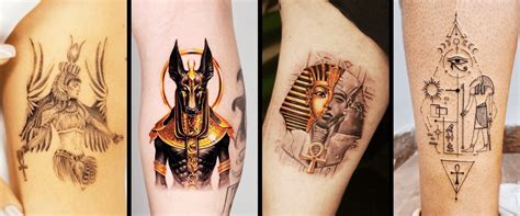 Egyptian Tattoo Designs And Meanings Best Egyptian Gods Tattoo Ideas