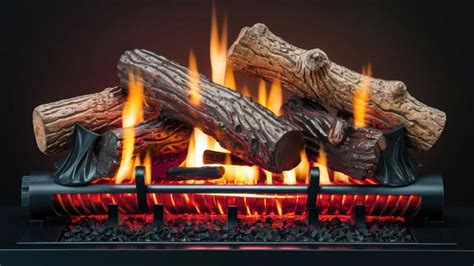 Electric Logs For Fireplace