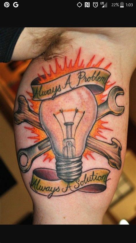 Electrician Tattoo Ideas