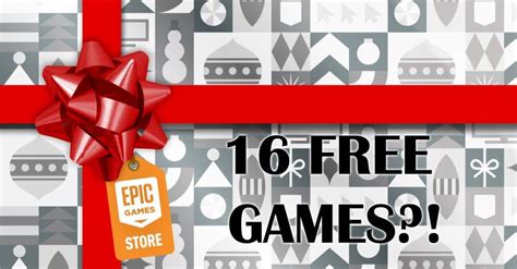 Epic Games Christmas Free Games 2024