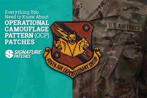 Everything You Need To Know About The New Air Force Ocp Patches Everything You Need To Know About The New Air Force Ocp Patches