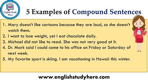 Compound Sentence Examples Explained Simply