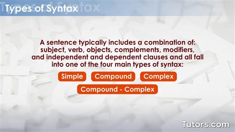 Uncovering Example of Syntax in Everyday Language