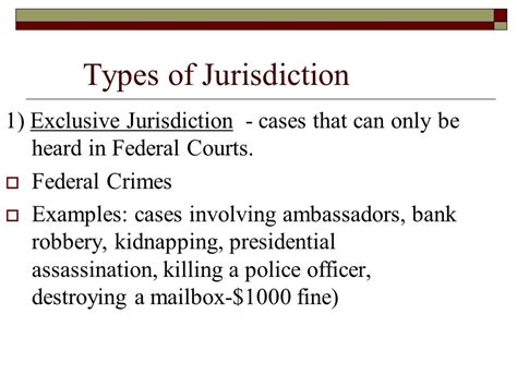 How To Analyze Exclusive Jurisdiction Examples Cases In Litigation