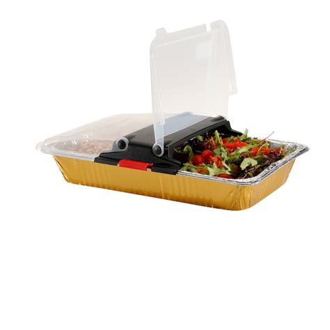 Ezlidz 2 Gallon Plastic Bpa Free Reusable Foil Pan Lid In The Food