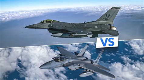 F 15 Eagle Vs F 16 Fighting Falcon Air Superiority Fighter Showdown