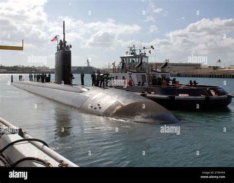 Fast Attack Submarine Uss Pasadena Ssn 752 Hawaii Pearl Harbor
