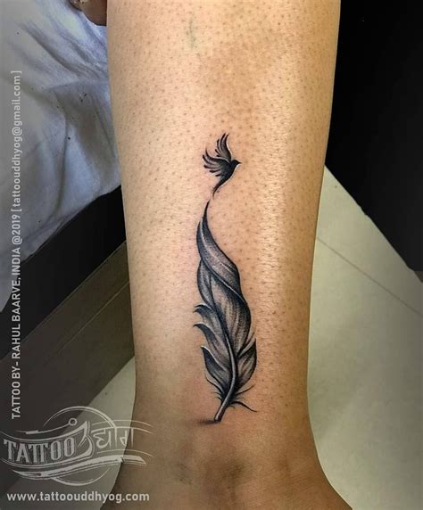 Feather Tattoo 56 Best Feather Tattoo Designs And Ideas