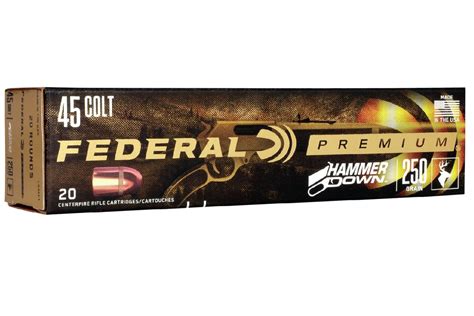 Federal Premium 45 Colt Hammerdown Bonded Hp 250Gr 20Ct Pyramyd Air