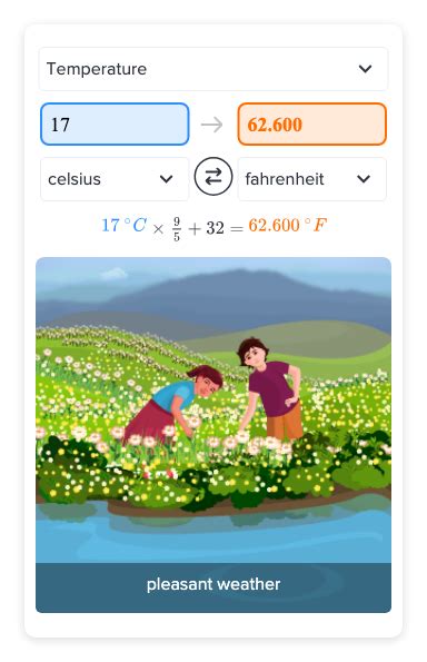 Flexi Answers What Is 17 C In Fahrenheit Ck 12 Foundation