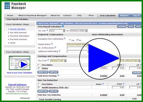 Florida Paycheck Calculator Fl Payroll Calculator