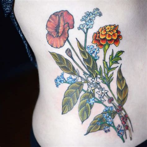 Flower Tattoo Artist Chicago Best Flower Site