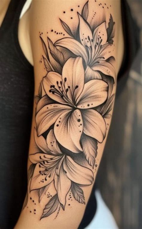 Flower Tattoos Lily