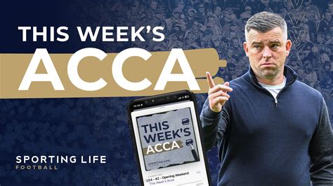 Football Accumulator Tips This Week S Acca From Sporting Life For Saturday October 18