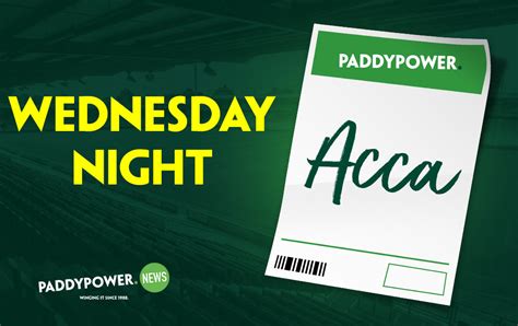 Football Accumulator Tips Wednesday Night S 40 1 Punt Paddy Power News