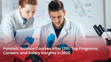 Forensic Science Courses After 12Th Top Programs Careers And Salary Insights In 2025