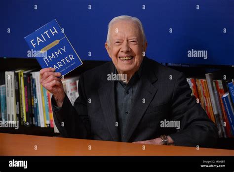 Former President Jimmy Carter At A Book Signing For His New Book Amp Quot Faith