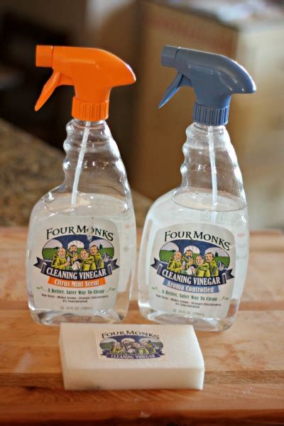 Four Monks Cleaning Vinegar A Natural Way To Clean Clever Housewife Four Monks Cleaning Vinegar A Natural Way To Clean Clever Housewife