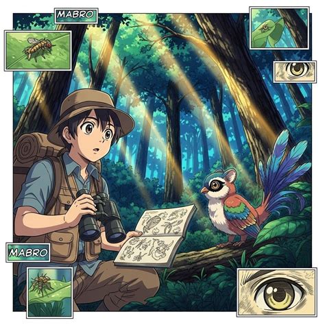 Free Wilderness Field Notes Image Anime Manga Biologist Download