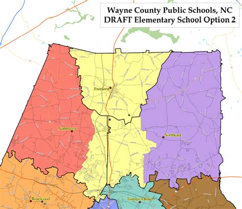 Fremont Redistricting Options Wayne County Public Schools
