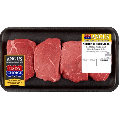 Fresh Angus Beef Top Sirloin Steak Price Per Lb Good Amp Gather Target