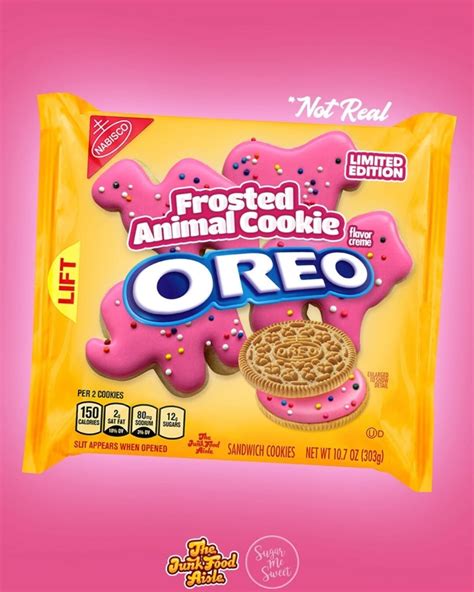 Frosted Animal Cookie Oreo