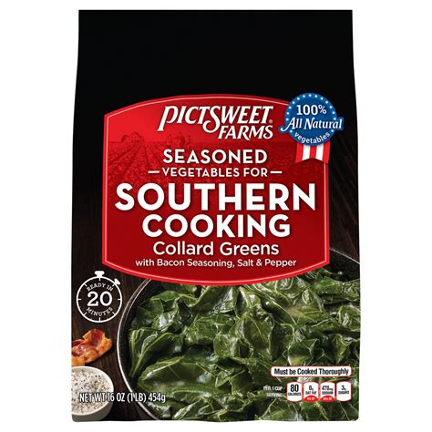 Frozen Collard Greens Florida Farm Fresh Local Produce