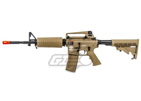 G G Combat Machine M4 Carbine Gas Blow Back Airsoft Rifle Tan Version 2 G G Combat Machine M4 Carbine Gas Blow Back Airsoft Rifle Tan Version 2