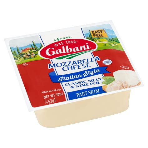 Galbani Part Skim Mozzarella Cheese Nutrition At Isla Lascelles Blog