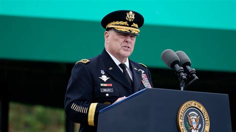 Gen Milley Strikes Back At Trump In Farewell Speech We Don T Take An Oath To A Wannabe Dictator Salon Com